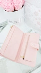 Duży Damski Portfel Pudrowy Róż