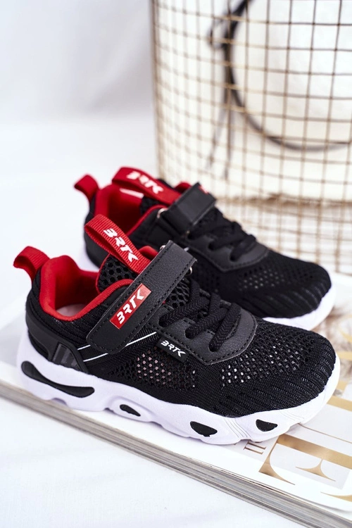 Obuwie Sportowe Dziecięce Bartek Czarne T-75214/W35