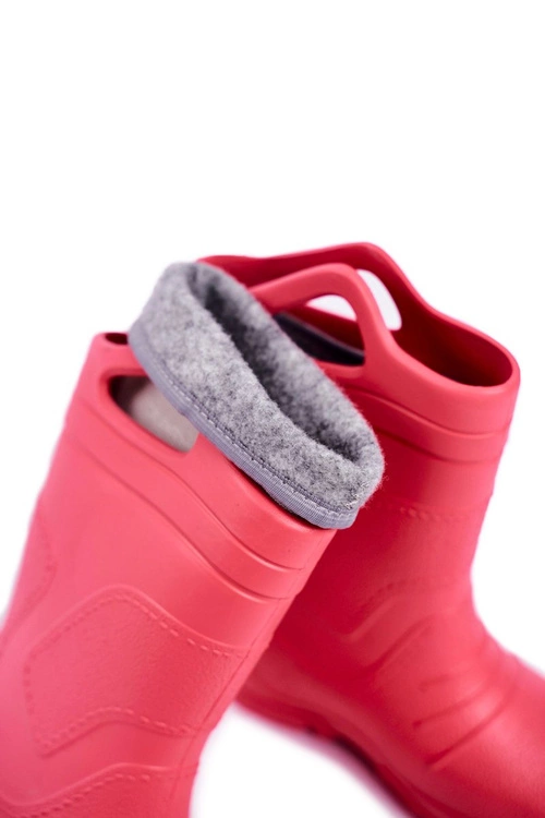Dziecięce Kalosze Różowe Wyjmowana Wkładka Stomilki