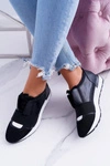 Lu Boo Damskie Czarne Sportowe Buty Madoni