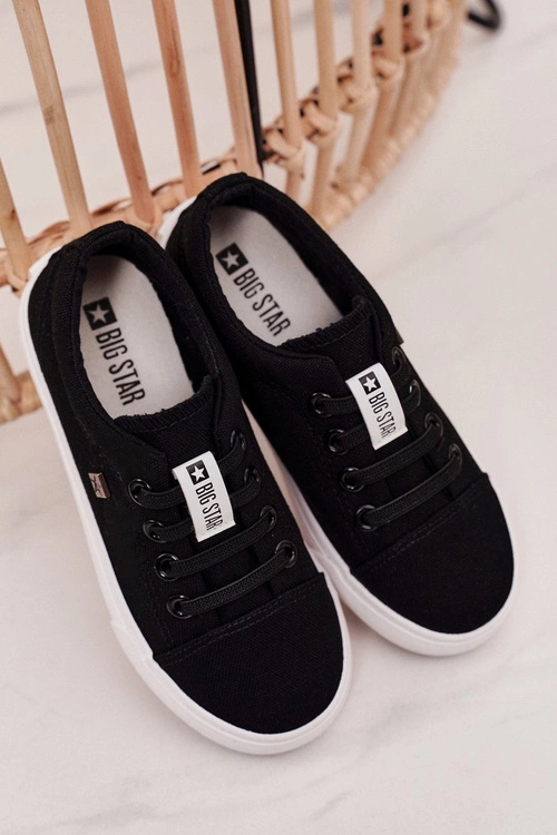 Dziecięce Trampki Big Star DD374078 Czarne