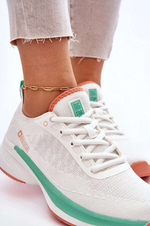 Lekkie Buty Sportowe Memory Foam System Big Star LL274328 Białe