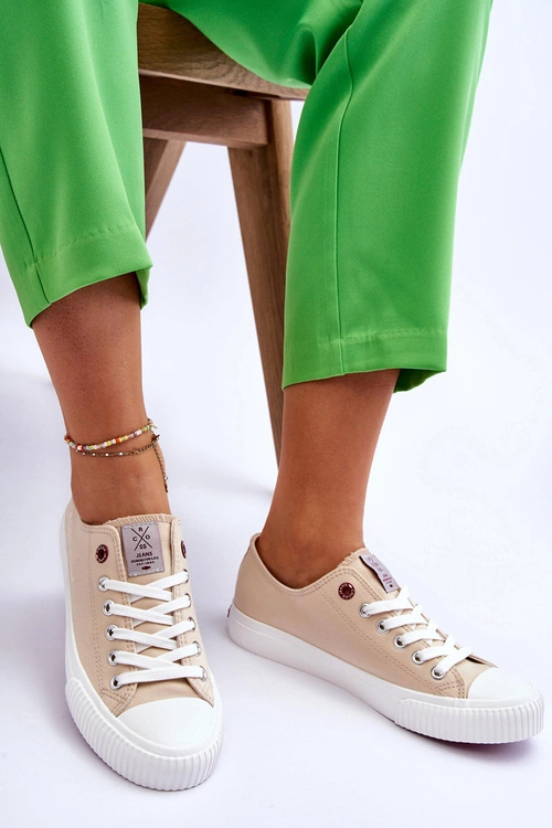 Damskie Trampki Cross Jeans LL2R4070 Beżowe