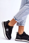 Damskie Sneakersy Memory Foam System Big Star LL274541 Czarne