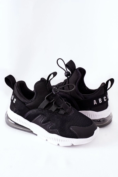 Dziecięce Sportowe Buty Sneakersy ABCKIDS Czarne
