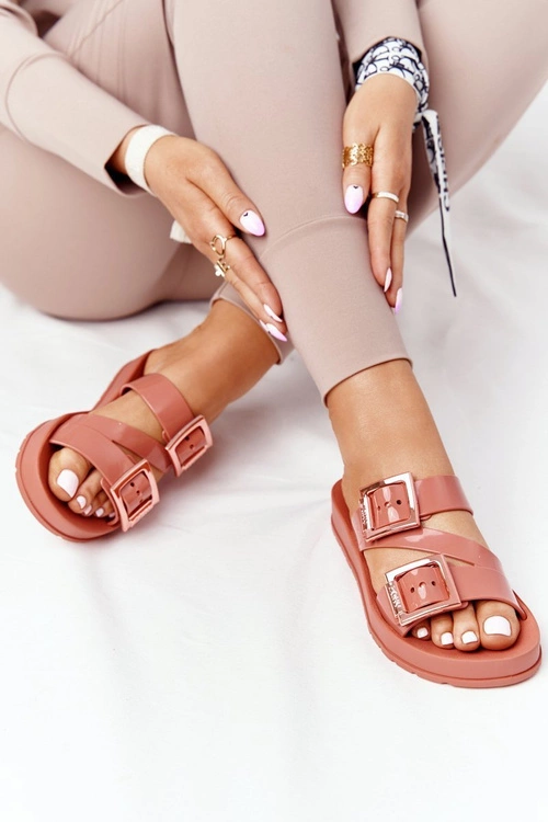 Pachnące Gumowe Klapki Eco Friendly ZAXY HH285106 Ceglaste