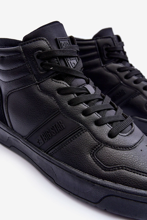 Buty Sportowe Męskie Memory Foam Big Star KK174135 906 Czarne