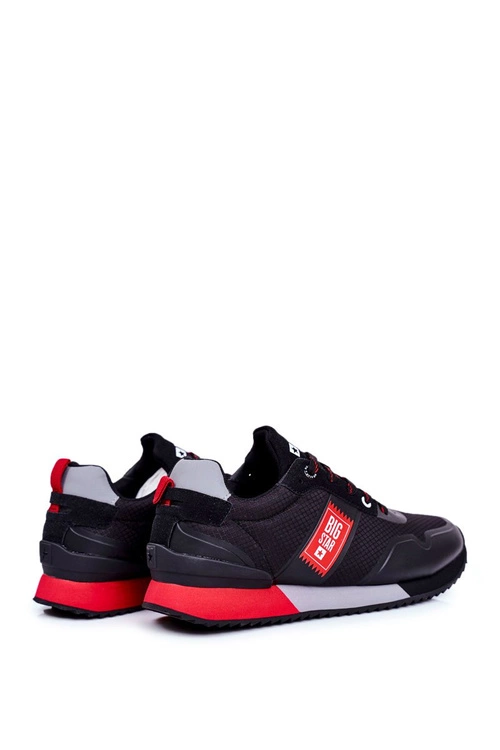 Sportowe Męskie Buty Big Star Czarne GG174181