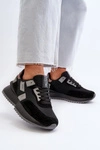Sneakersy Damskie Big Star NN274975 Czarne