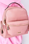 Skórzany Plecak / Nerka 2w1 Big Star HH574059 Różowy