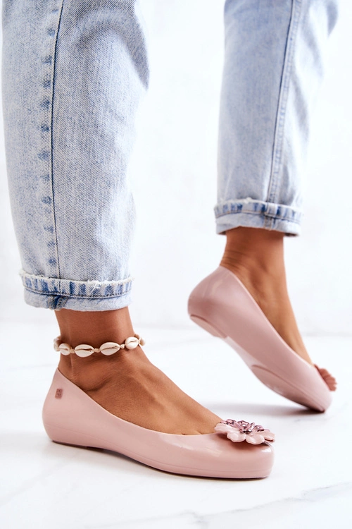 Damskie Baleriny Pachnące Gumowe ZAXY JJ285051 Nude