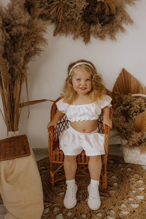 Trampki Ażurowe Big Star JJ374020 Białe