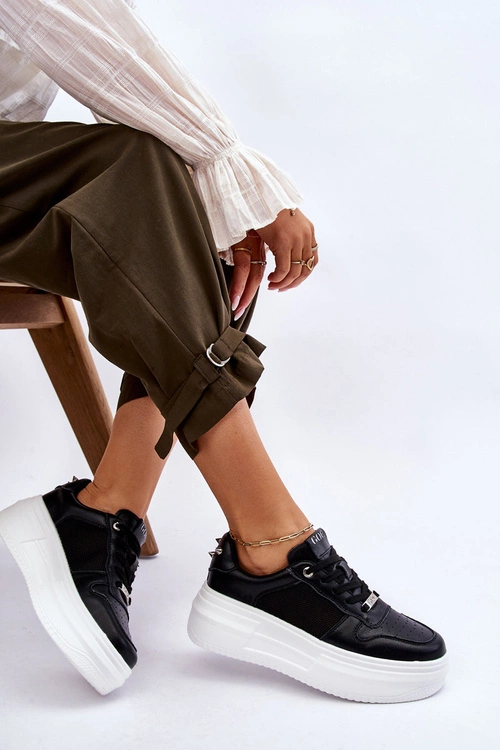 Damskie Klasyczne Buty Sportowe GOE LL2N4061 Czarne