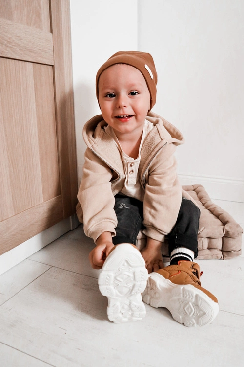 Dziecięce Buty Trekkingowe Big Star II374094 Camel