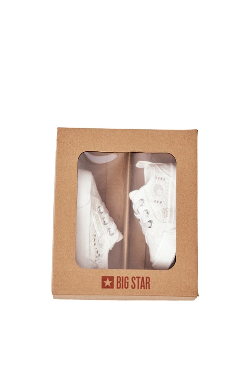 Trampki Ażurowe Big Star JJ374020 Białe