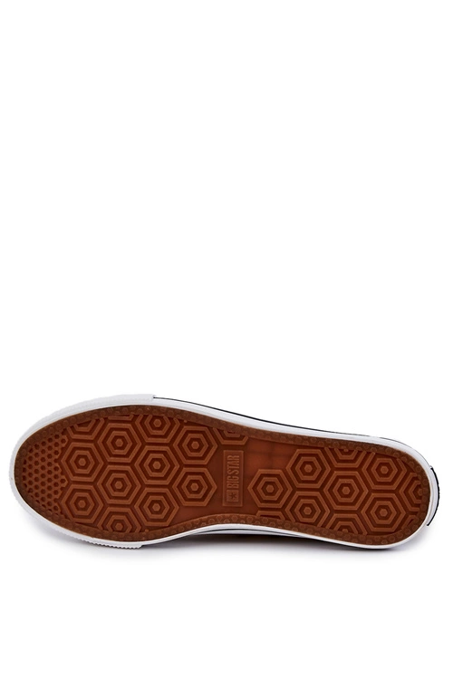 Męskie Wysokie Trampki Big Star JJ174386 Beżowe