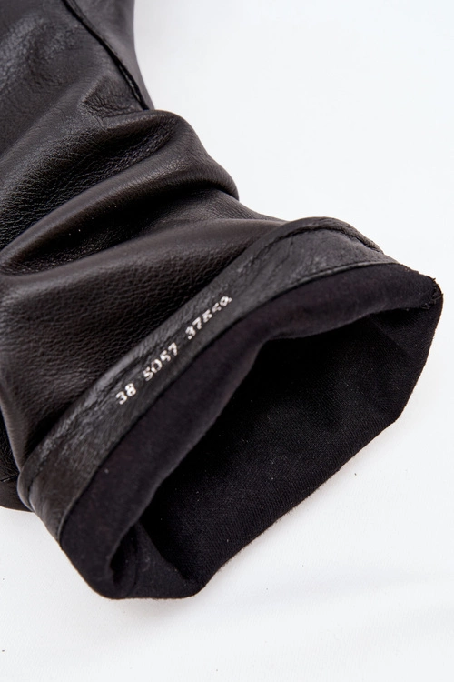 Damskie Skórzane Kozaki Maciejka 05057-20 Czarne