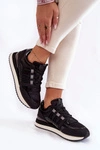 Damskie Modne Buty Sportowe Big Star KK274110 Czarne