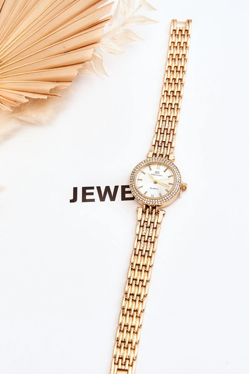 Stalowy Damski Zegarek Giorgio&Dario Złoty