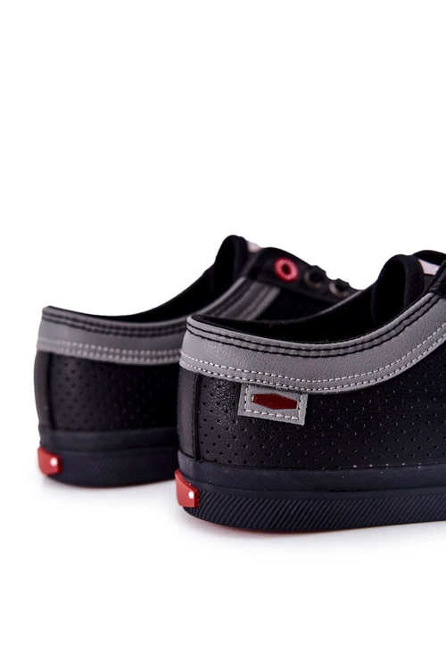 Męskie Trampki Cross Jeans II1R4004C Czarne