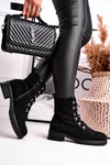 Botki Damskie Workery Livy Czarne