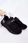Dziecięce Sportowe Buty Sneakersy Big Star HH374184 Czarne