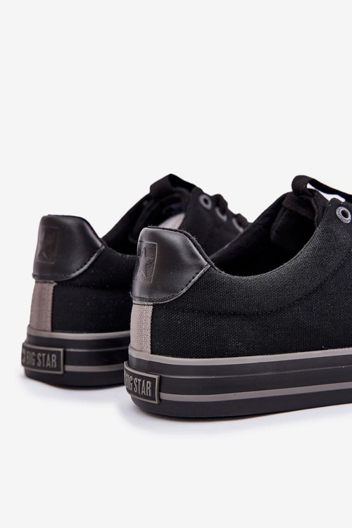 Niskie Trampki Męskie Big Star NN174018 Czarne