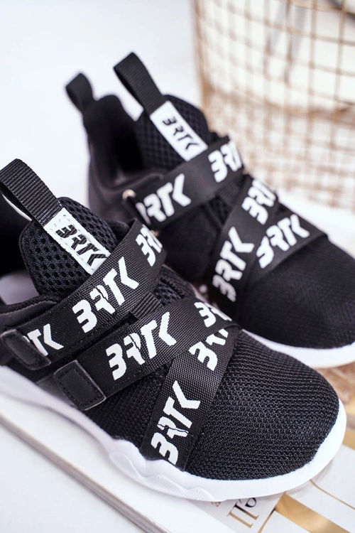 Obuwie Sportowe Dziecięce Bartek Czarne T-75213/W35