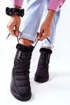 Wysokie Śniegowce Z Futerkiem Czarne Haneta