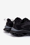 Buty Sportowe Męskie Na Platformie Big Star RR174022 Hi-Poly System Czarne