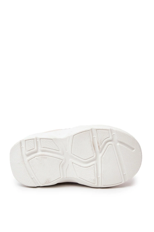 Skórzane Buty Sportowe Wężowe Różowe Gabbie