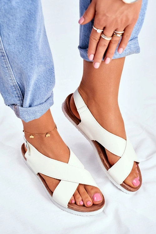 Sandały Damskie Big Star Białe FF274623