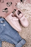 Dziecięce Sportowe Buty Na Rzep Różowe Airy