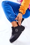 Sportowe Buty Na Platformie Big Star II274313 Czarne