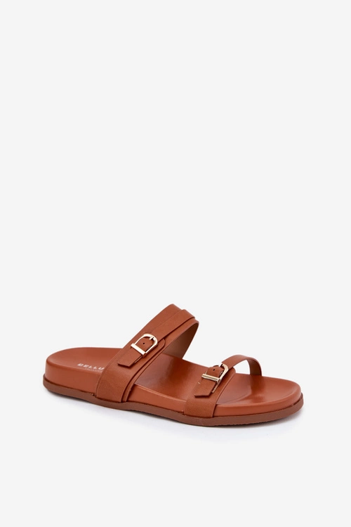 Klapki Damskie Z Klamrami Camel Brinella