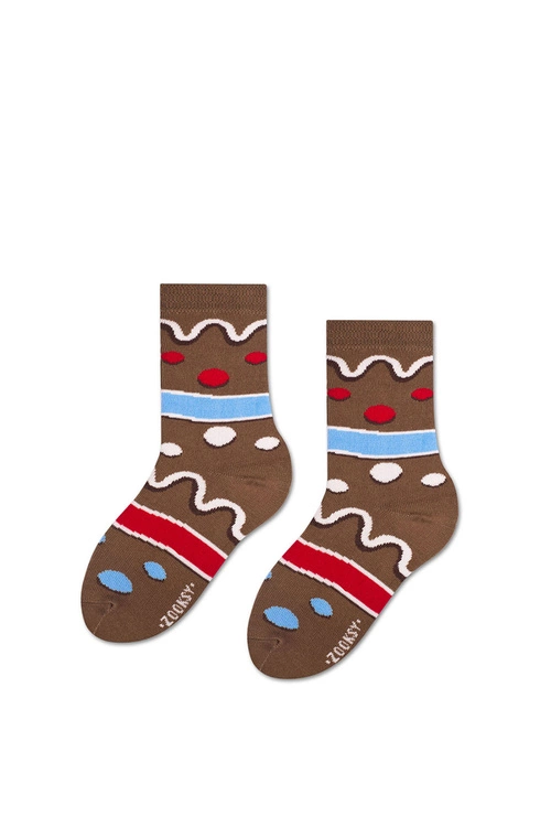 Zestaw Dziecięce Skarpetki Zooksy mixTURY Pierniki 2 Pary