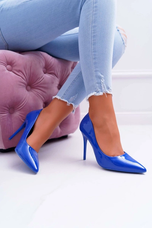 Szpilki Damskie Niebieskie Yanna