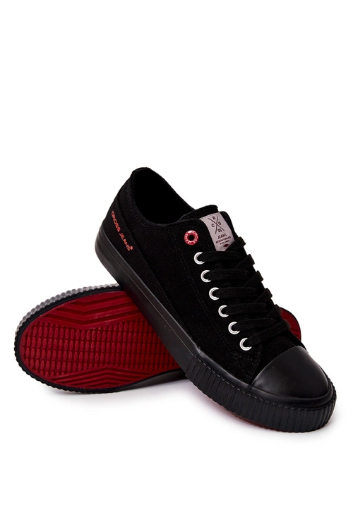 Klasyczne Męskie Trampki Cross Jeans JJ1R4032C Czarne
