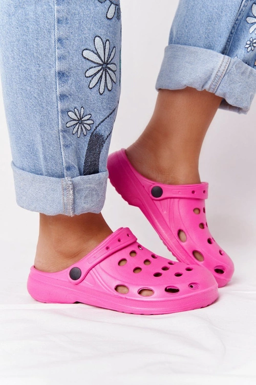 Damskie Klapki Sandały Na Basen Różowe Piankowe EVA