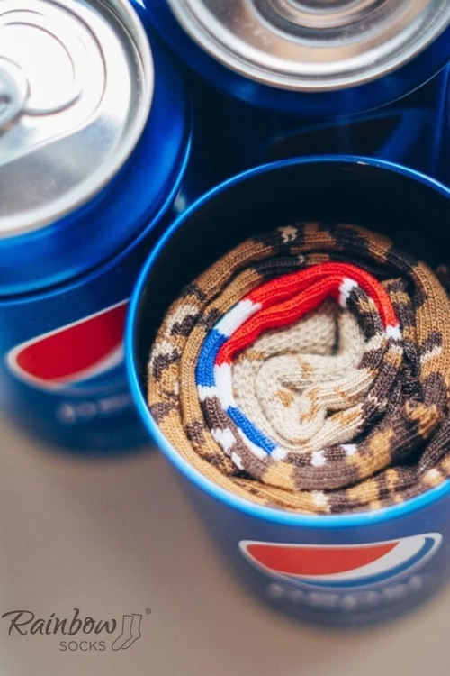 Skarpetki Rainbow Socks x Pepsi 1 Para