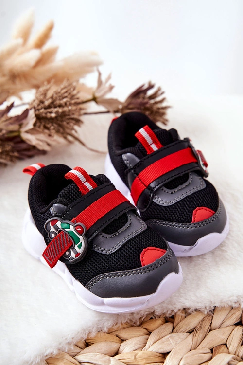 Dziecięce Sportowe Buty Na Rzep Befado 516P096 Czarne