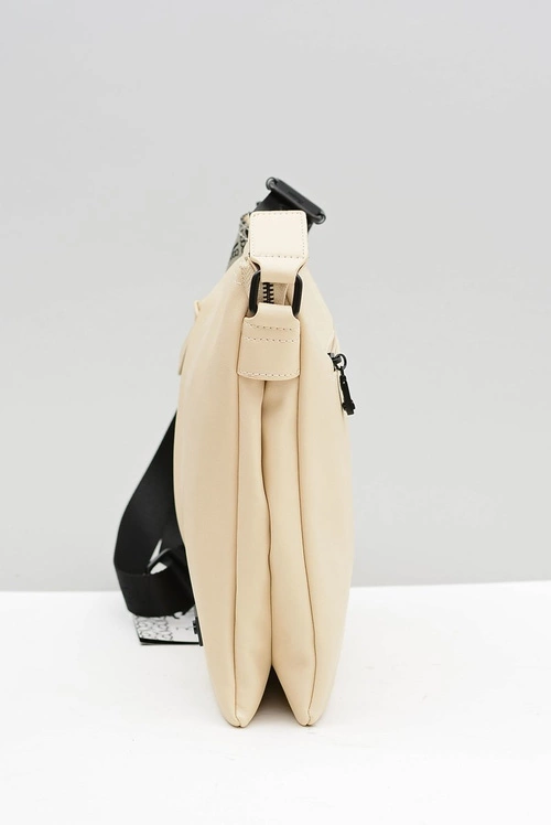 Nobo Damska Średnia Beżowa Torebka Listonoszka