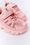 Dziecięce Sneakersy Ze Świecącą Podeszwą LED Różowe So Cool!
