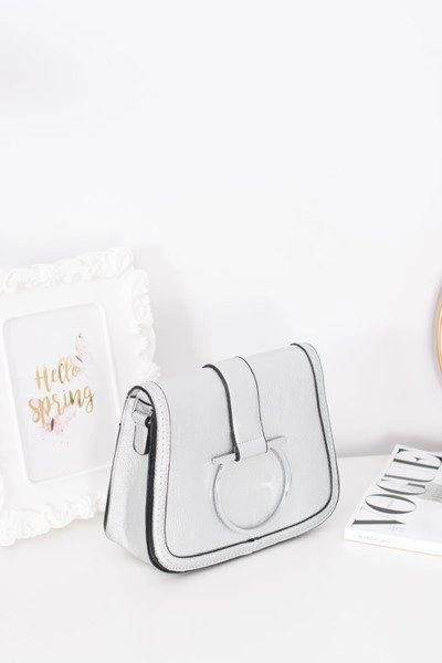 Damska Srebrna Elegancka Listonoszka