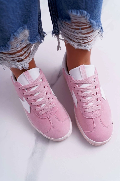 Obuwie Sportowe Damskie Big Star Różowe DD274295