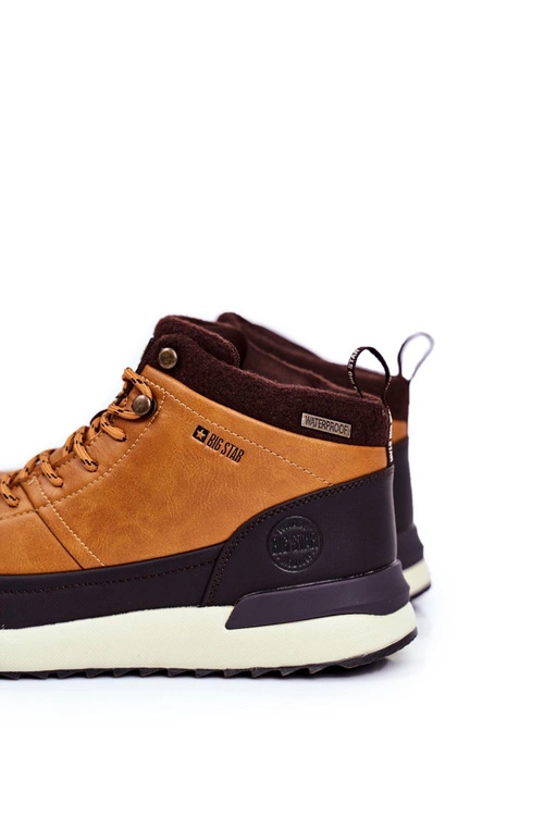 Trekkingowe Męskie Buty Big Star Outdoor Camel GG174561