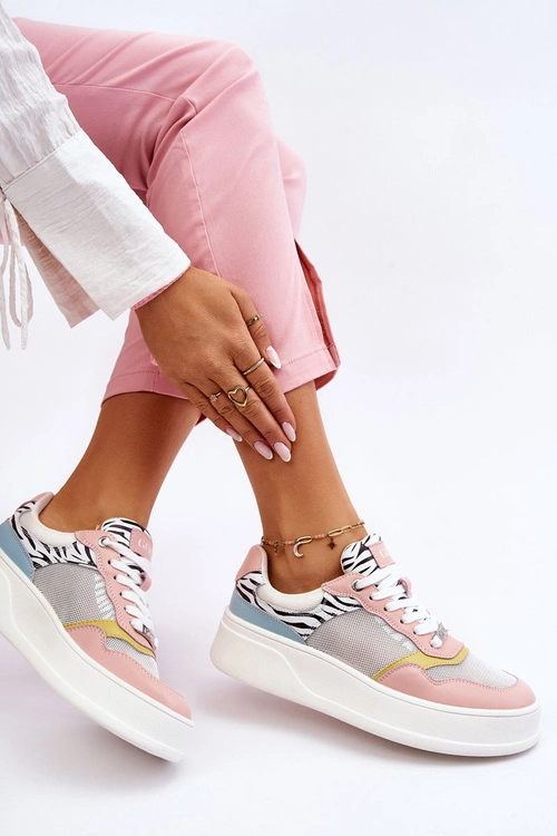 Damskie Wygodne Buty Sportowe GOE LL2N4053 Multikolor