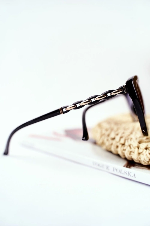 Okulary Przeciwsłoneczne Prius PR-V32 Czarne Zielony Gradient