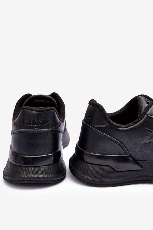 Damskie Klasyczne Buty Sportowe Big Star MM274223 Czarne