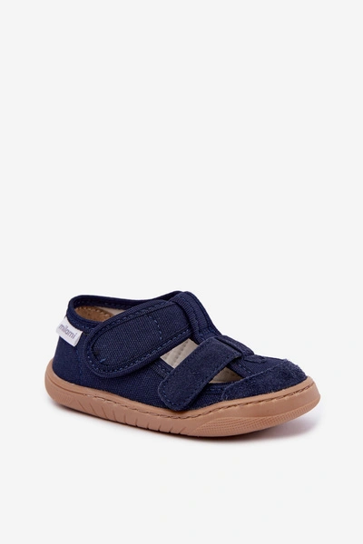 Kapcie Barefoot Dziecięce Milami Granatowe Lumi